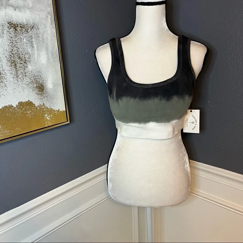 Electric and Rose Fairfax Sunset Sports Bra